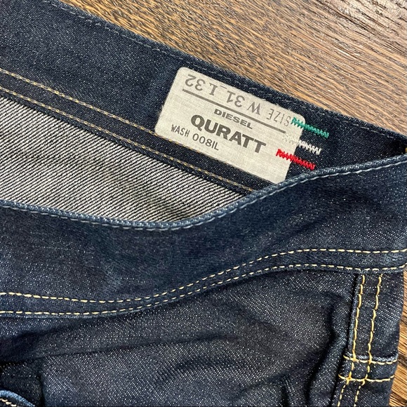 NWOT! Men’s Diesel Dark Denim Jeans Sz. 31 - Picture 5 of 7